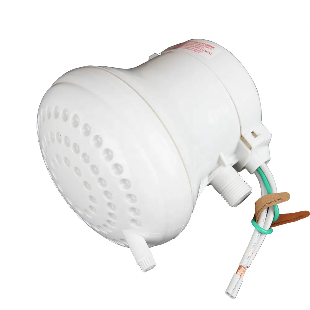 5400w Tank Less Wall Support Electric Instant Hot Water Heater Shower Head