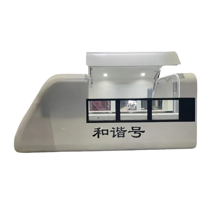 New High-Speed Train Hotel Dining Car Multi-Functional Kitchen  Bar Street Coffee Food Truck Trailer