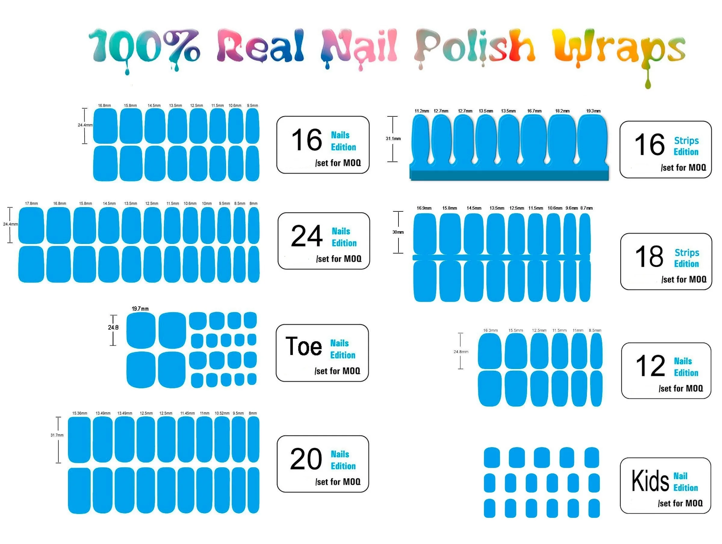 nails size