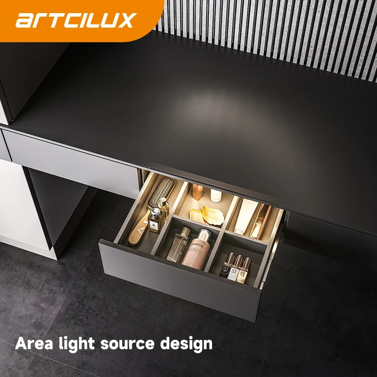 Wholesale Drawer LED Indoor Light Automatic Door Trigger Sensor Customized Length Kitchen/Bedroom drawer lighting