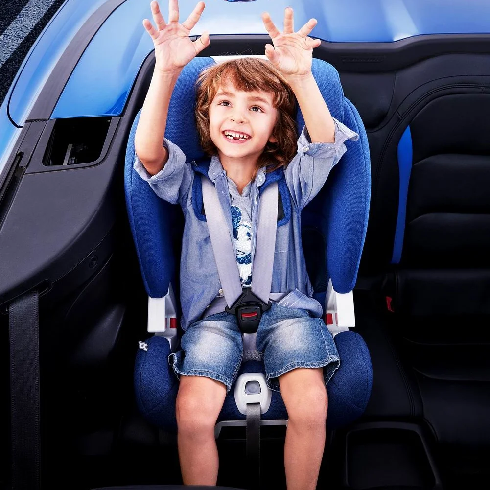 
Adjustable Headrest Multifunctional Group I+II+III With Isofix&Top Tether Baby Car Seats R542B 