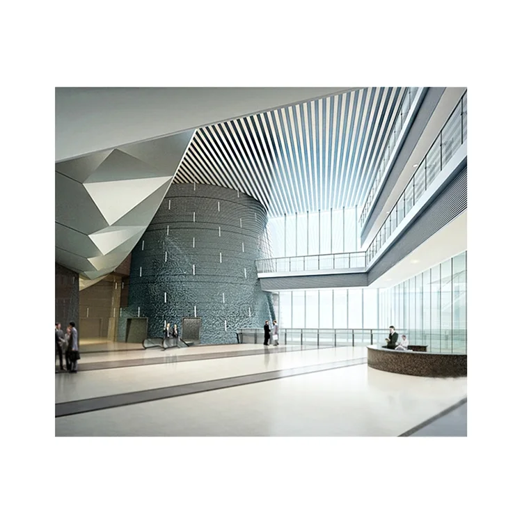 Architectural decoration custom mirror aluminum honeycomb panel