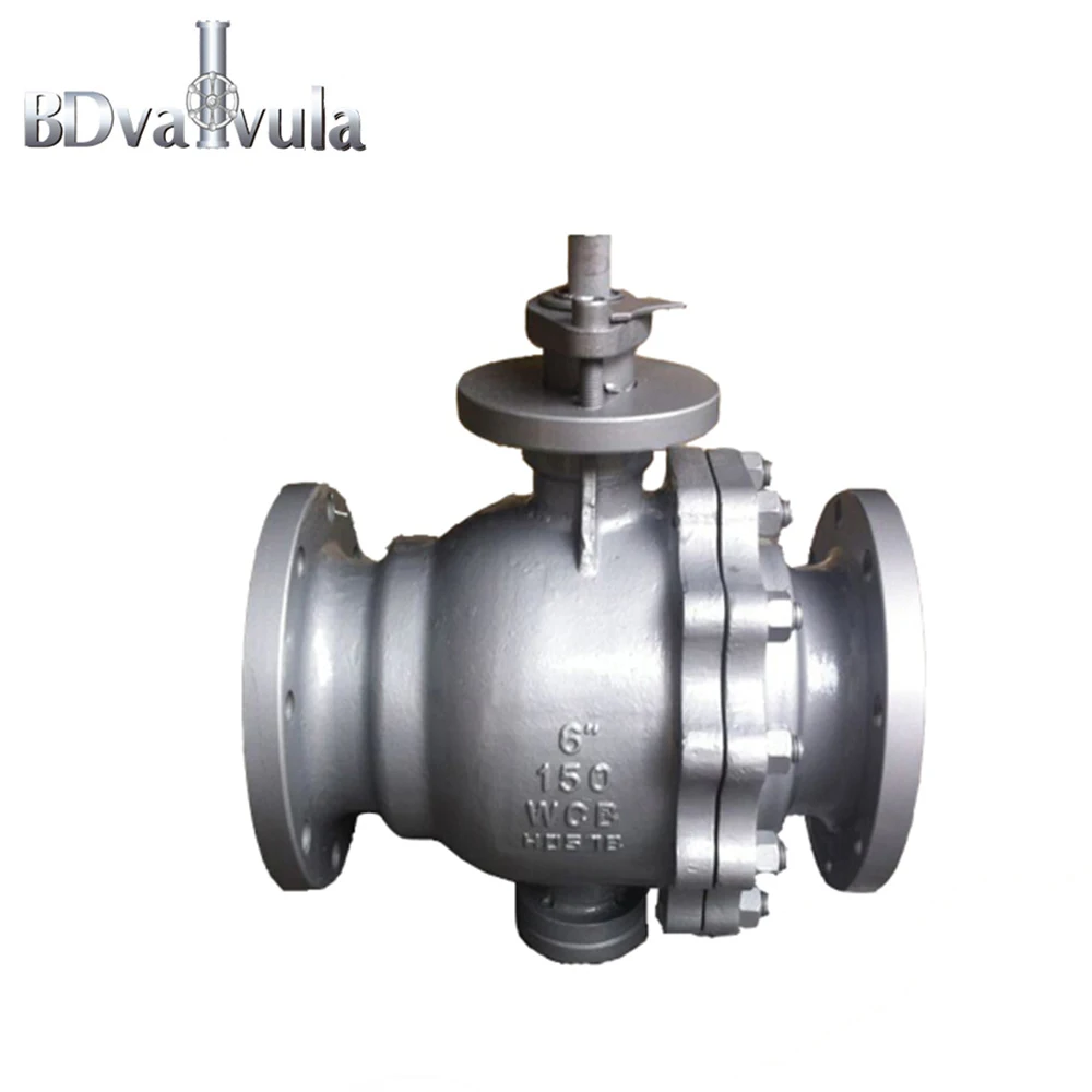2 PCS Flanged Ball Valve 1000WOG Stainless Steel Used For Water