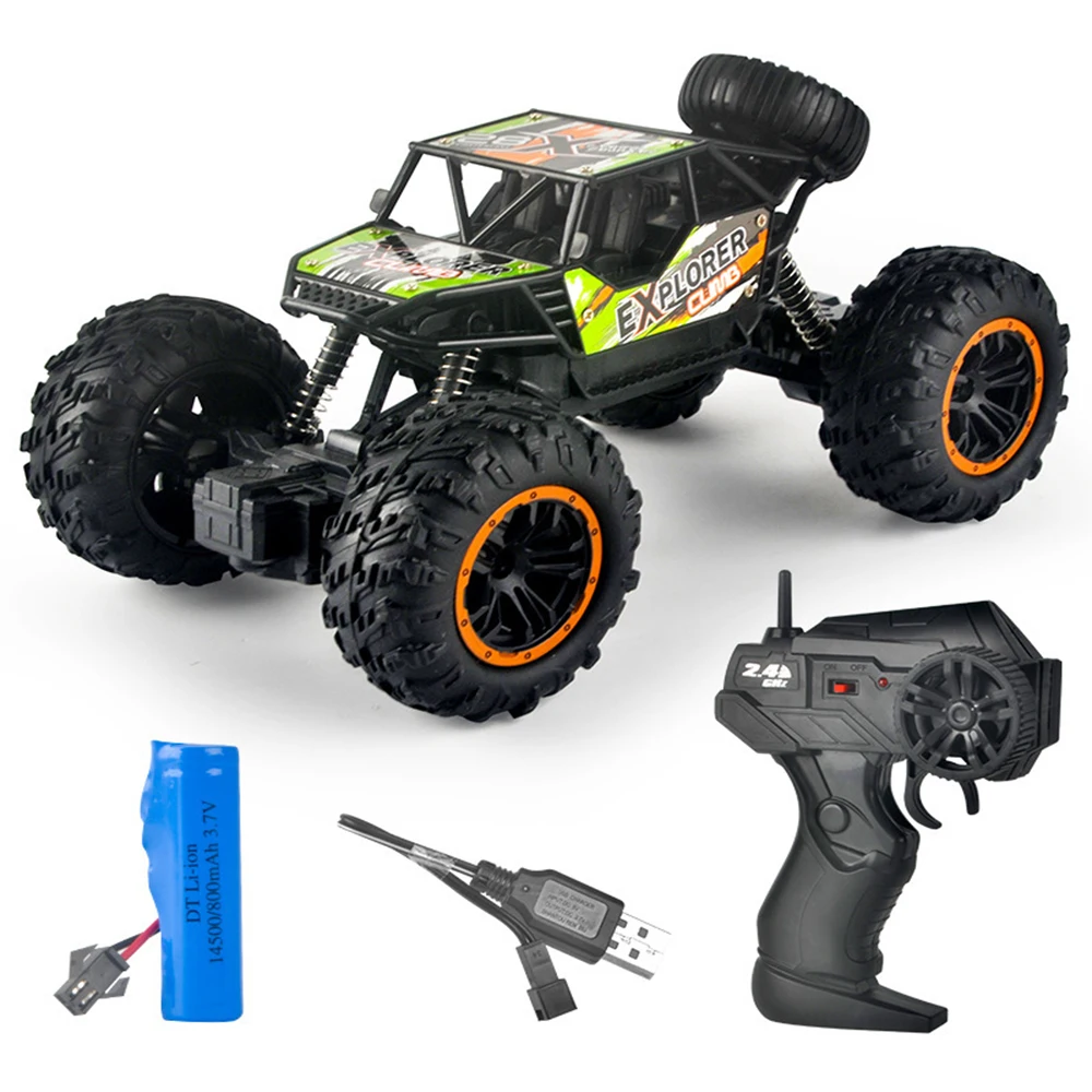 Battery Operated 2.4GHZ Off-road Remote Control Cross country Radio Control  Car Toys RC Vehicle RC Stunt Car For Kids Boy Toy