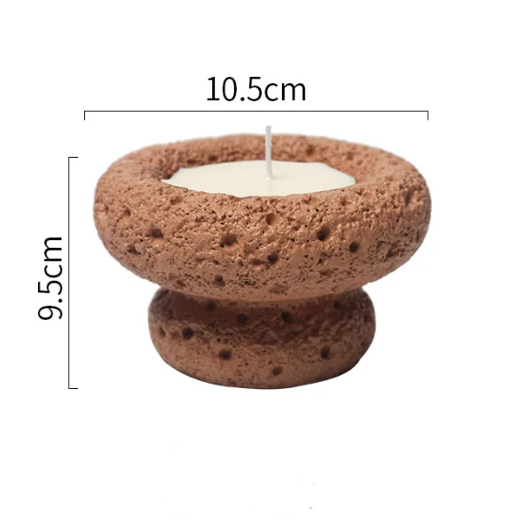 Cement cup Aromatherapy candle styles diverse unique appearance innovative products