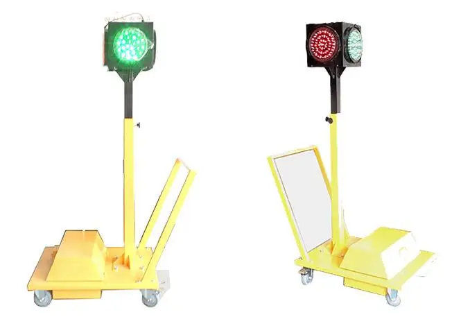 200mm&300mm solar portable LED traffic light equipment