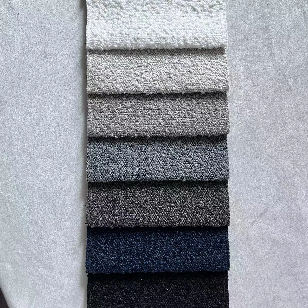 Gauck heavy linen fabric 100% polyester of nice colors upholstery linen-look fabric for sofa