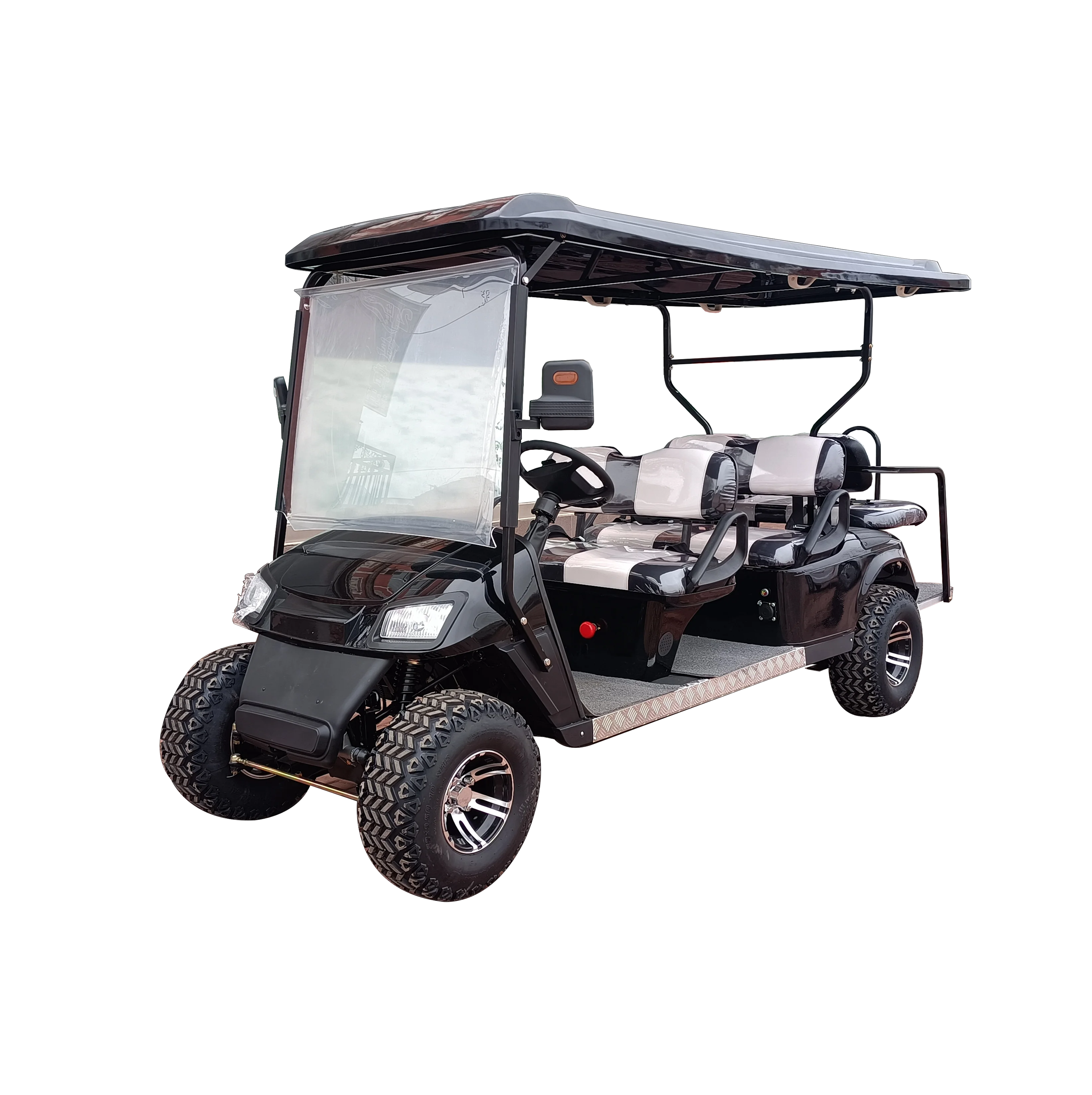 CL 1500w 2000w Fat Tire Lifted Best Golf Cart 4+4 Road Off Wheels Import Golf Carts From China