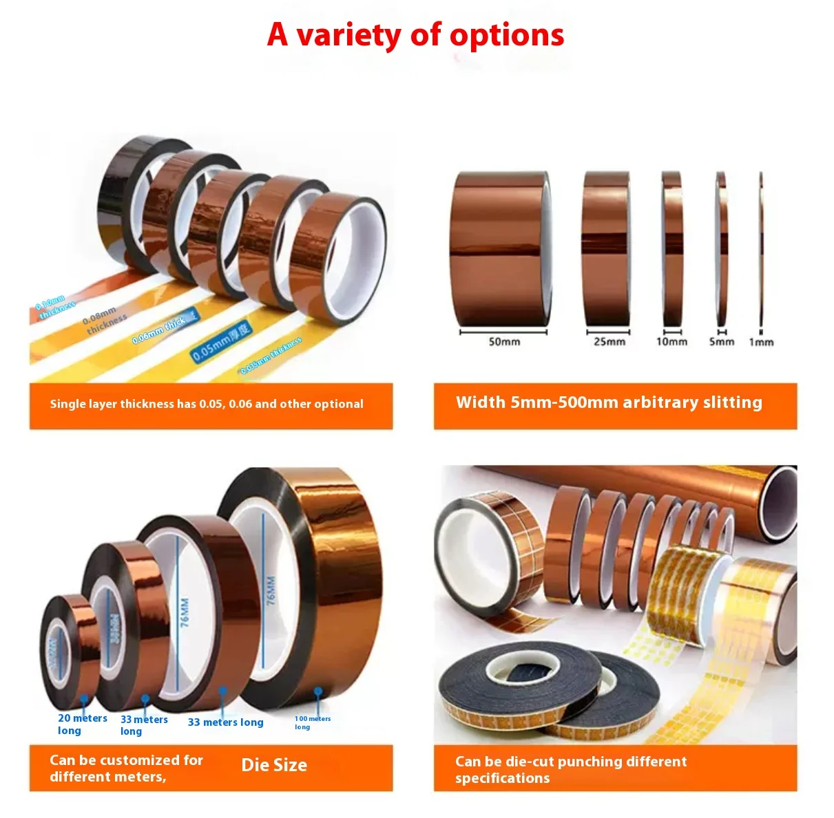 High Temperature Resistant Tape High Heat Foil Tape For Electrical Insulation Surface Protection And Industrial Applications