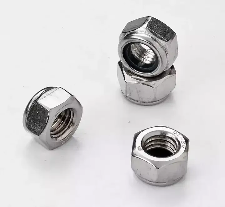 High Quality Cheap Zinc Plated Cam Din982 Lock Nut 8M M12 Bearing Hexagon Carbon Steel Lock Nut