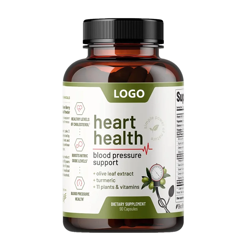 OEM private label heart health herbal complex supplement 90 capsules