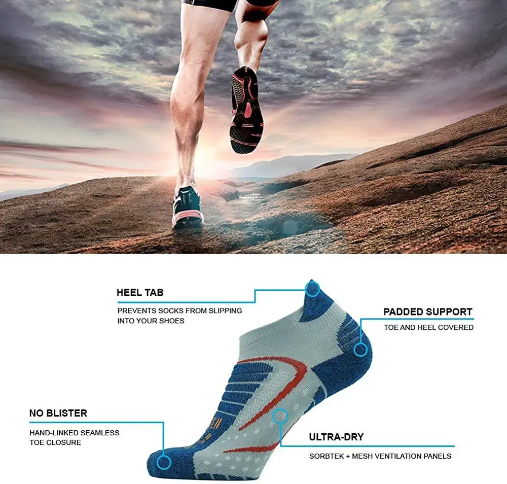 
Высококачественные мужские носки по индивидуальному заказу, модные крутые спортивные носки по щиколотку 