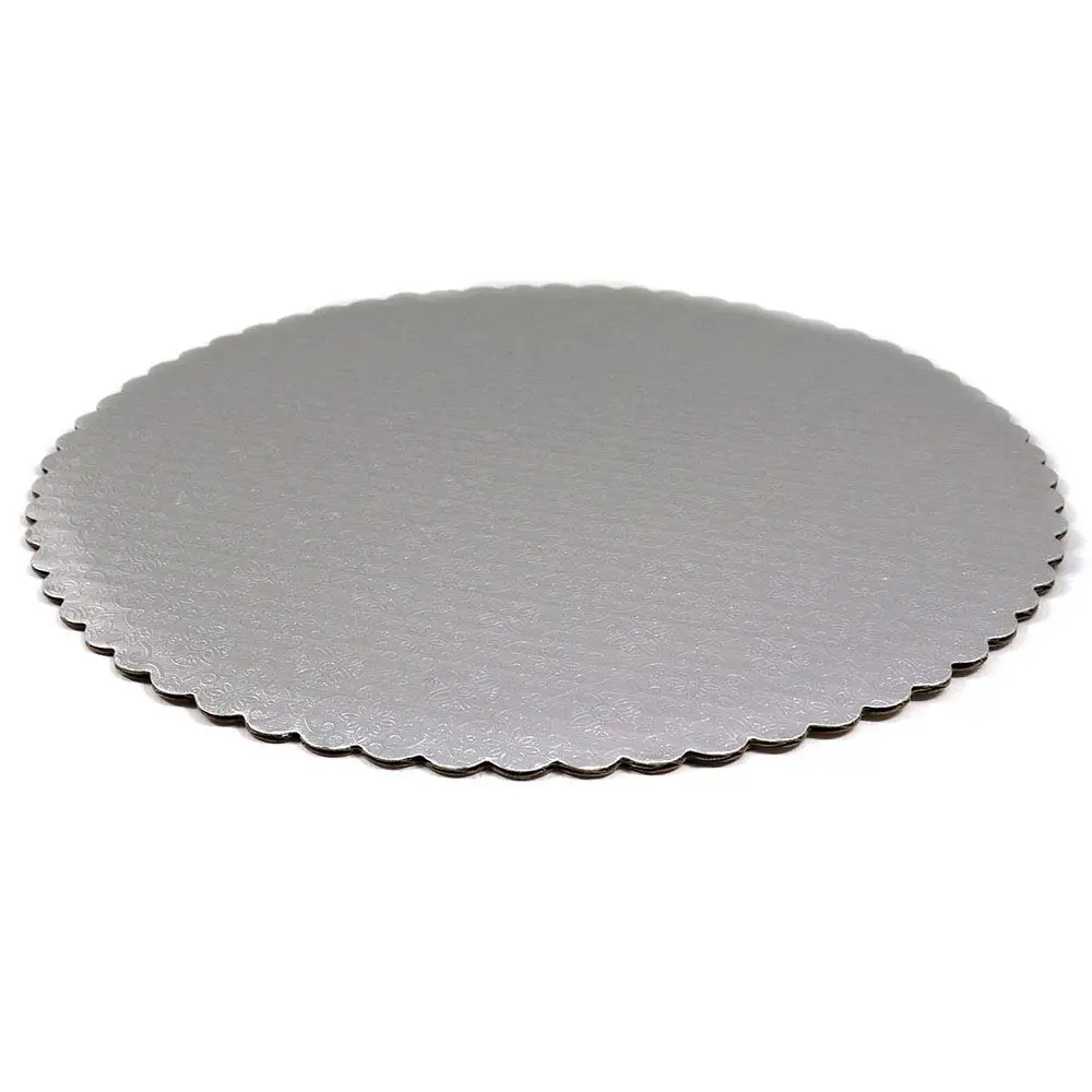 Cake Board Rounds White Cake Base boards drum Circle Cardboard Base (6, 8, 10 & 12-Inch) For Cake Decorating