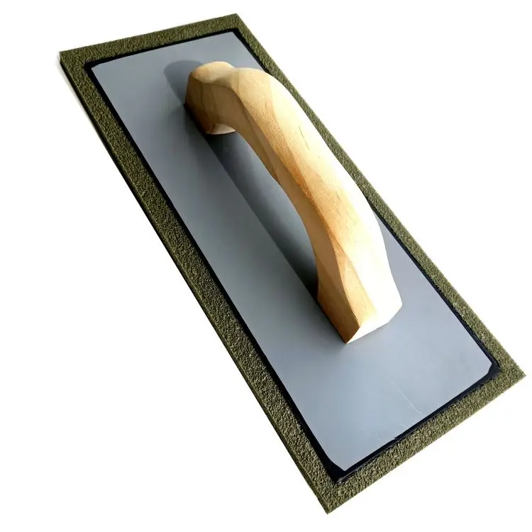 Masonry&Tiling Tools  Cork Foam Back Skimming Trowel with Wooden Handle