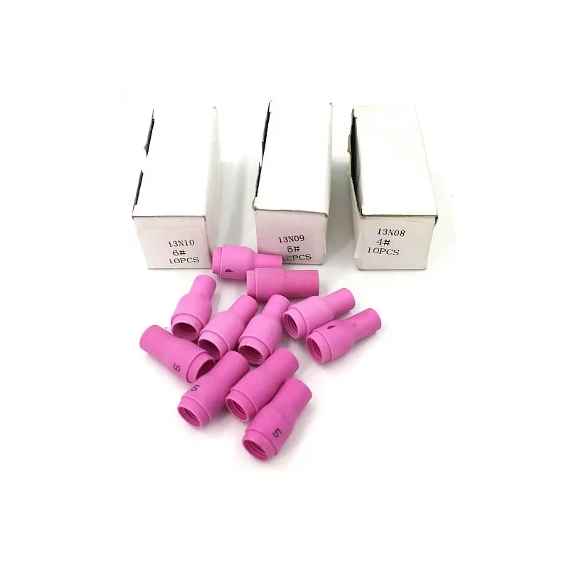Tig welding machine torch accessories ceramic nozzle tig gun argon gas 10N50/49/48/47/46 Porcelain mouth