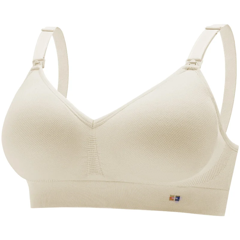 Manufacturer Elastic Supportive Maternity Underwear Pregnant Breastfeeding Nursing Bra