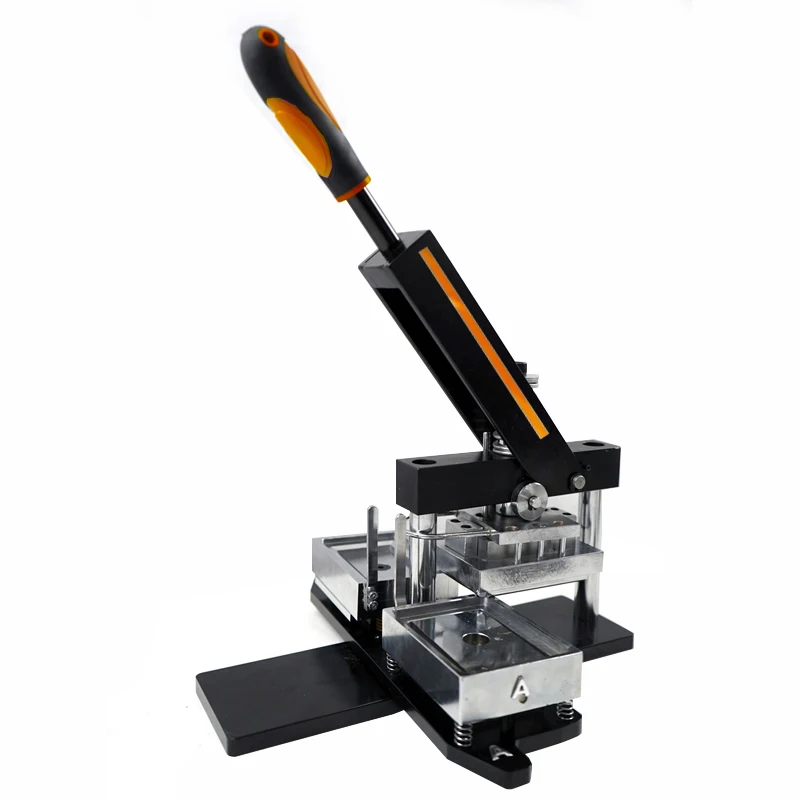 80*53mm Semi-automatic Rectangle Shape Refrigerator Magnet Making Machine Kit