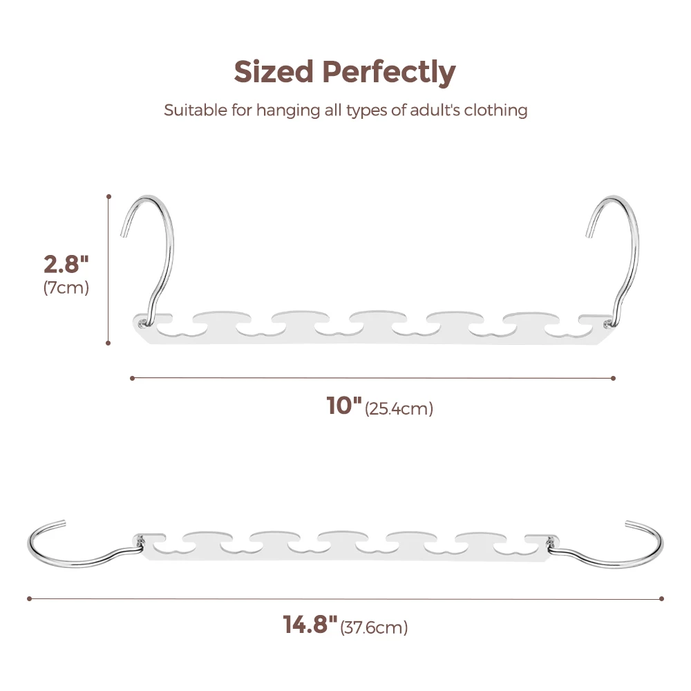 Multifunctional Magic Wonder Space Saving Hangers for Clothes