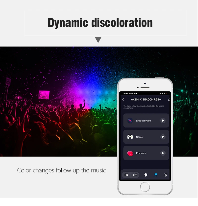 Tuya App controlled Intelligent G4 LED bulb DC10-30V RGBW 1600 kinds of color brightness dimming and color changeable G4 LED