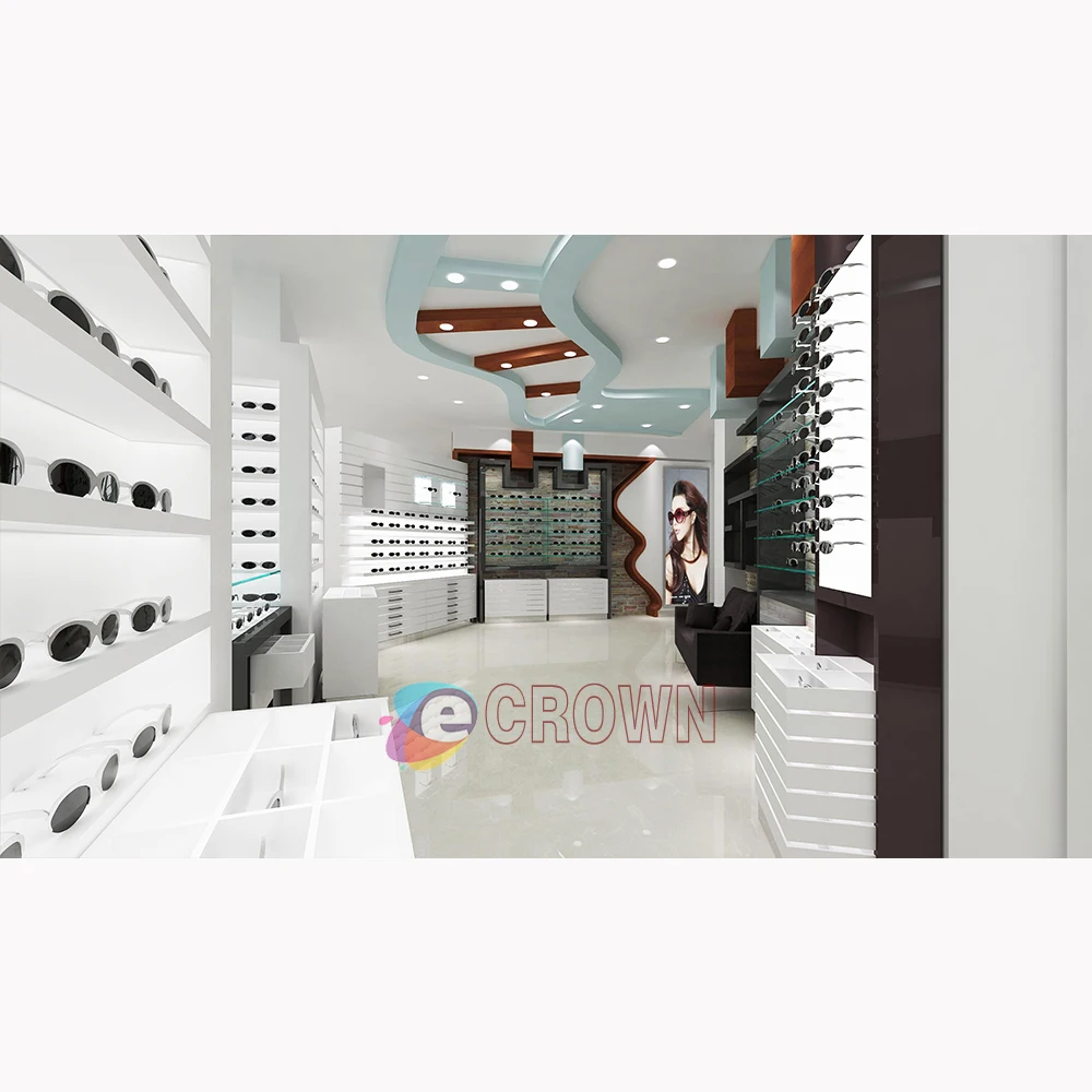 Rts Store Design Mall Optical Shop Nar Mdf Optics Store for Sale ODM