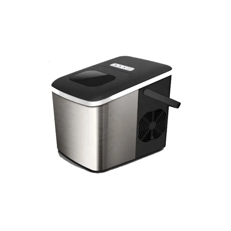 High Quality 220V Automatic Household Home Stainless Steel 6 Indicators Portable Ice Cube Maker