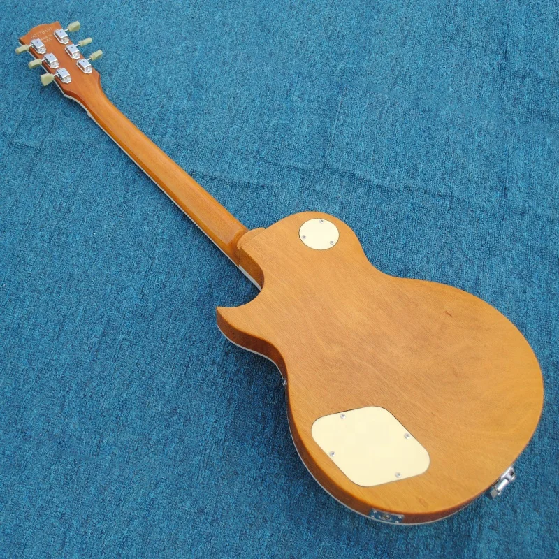 Krait 6 string electric guitar quilted maple top  mahogany body maple neck OEM guitar factory outlet