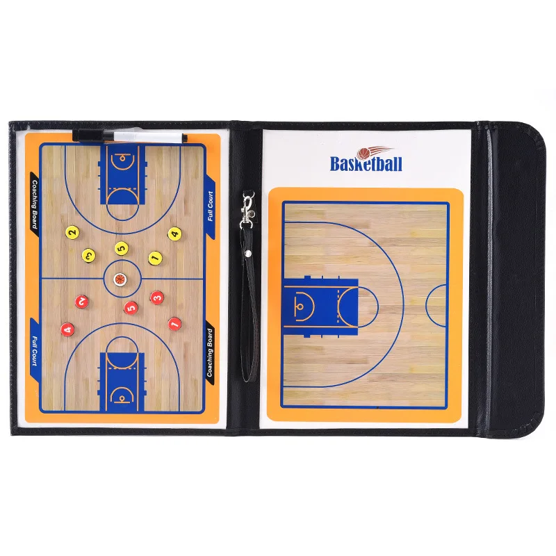 Tactic Basketball Coaching Board Portable Colorful Soccer Magnetic Board Game