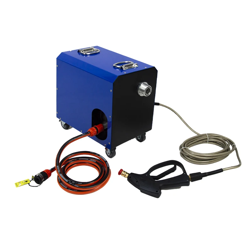 Kuaitong KT-106 High Pressure Water Jet Design For Industrial Tube Cleaner Machine Equipment Chiller Tube Clean Machine