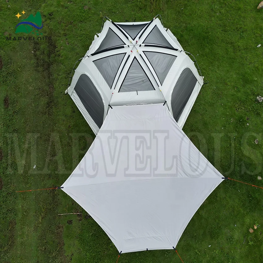 Desert dome tent wholesale car nature hike tent camping 8-10 person outdoor family tent