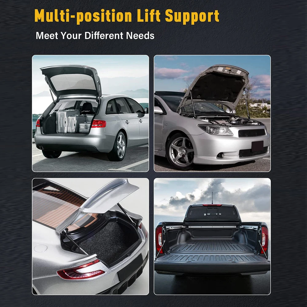 Hood Struts No Drill Hood Lift Supports Compatible with Ford Maverick Accessories 2022+