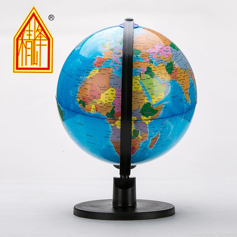 25cm Globe World Earth Ocean Map Ball Geography Learning Educational Globe Supplies