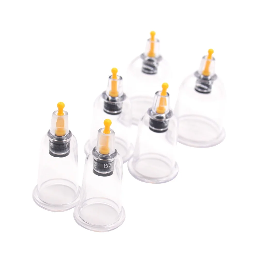 FULIHot Sales Plastic Vacuum Cupping Set Hijama Cups 1 To 8 Size Of Single Cupping Hijama Cups