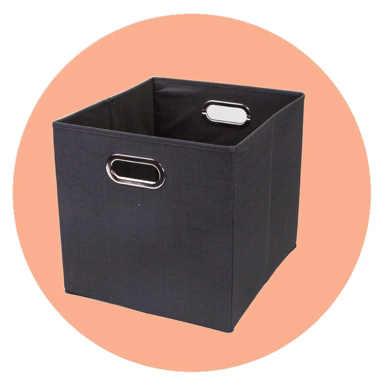 Amazon Hot Selling Foldable Felt Storage Cube Bin Baskets Shelf Bins Organizer Felt Box