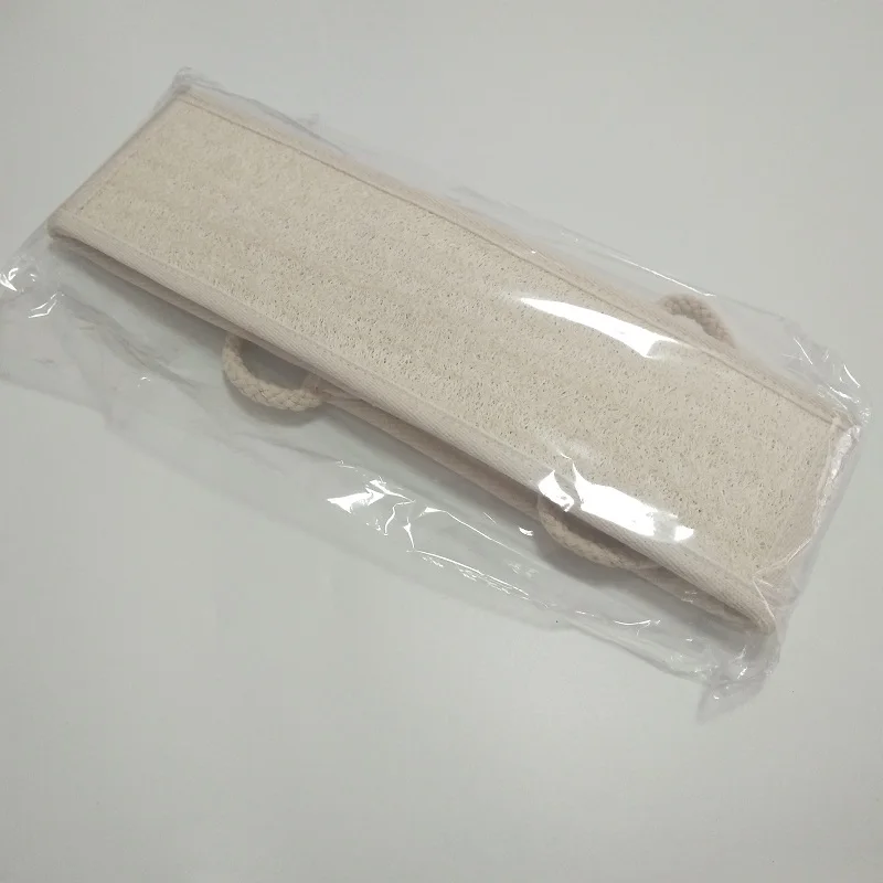 
C016 Si gua la bei natural exfoliating scrub loofah sponge scrubber bath belt for shower 