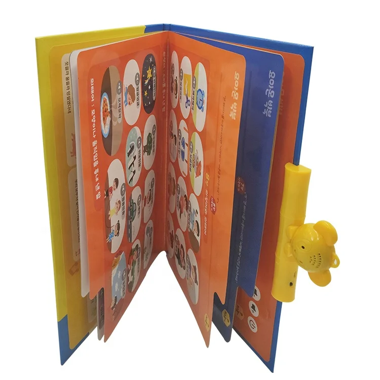 Baby Sound Books Korean Arabic Language Sound Book Educational Learning Machine For 3 Year Olds