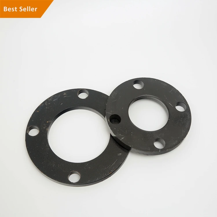 pn16 Hot melt butt fusion pipe steel flange backing ring with hdpe flange adaptor for hdpe pipe