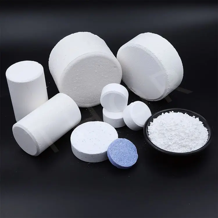 TCCA high quality tablet trichloroisocyanuric acid tcca 90% chlorine granula tablets 200g for Pool SPA water treatment chemicals