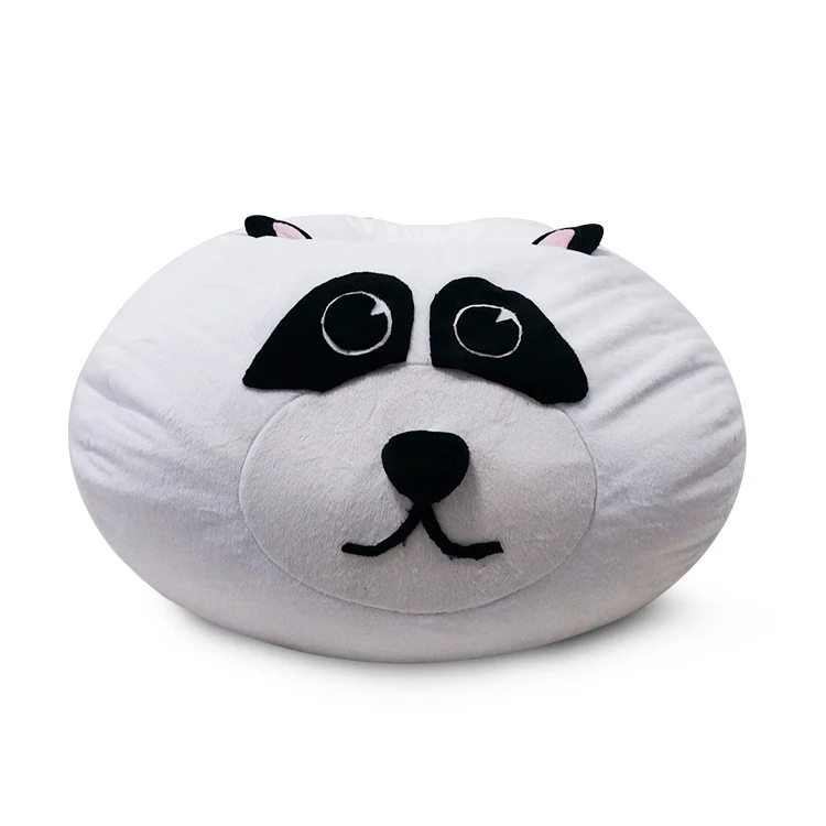 Formaldehyde-free Indoor Kids Beanbag Animal Shape Bean Bag Chair sofa with Filling