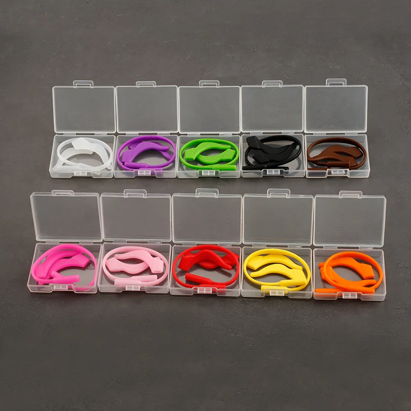 Eye Glasses Eyewear Accessories Silicone Temple Holder Spectacle Outdoor Sport Anti Slip Ear Hooks