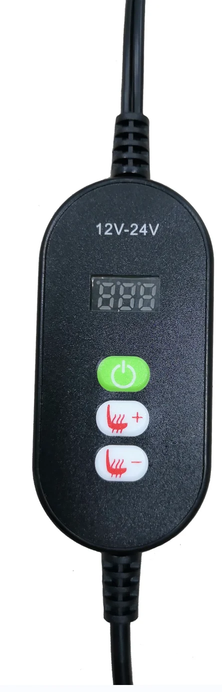 12V/24V Car Interior Heating Blanket washable Electric Blanket with Digital Display Controller Volt Model Interior Kits