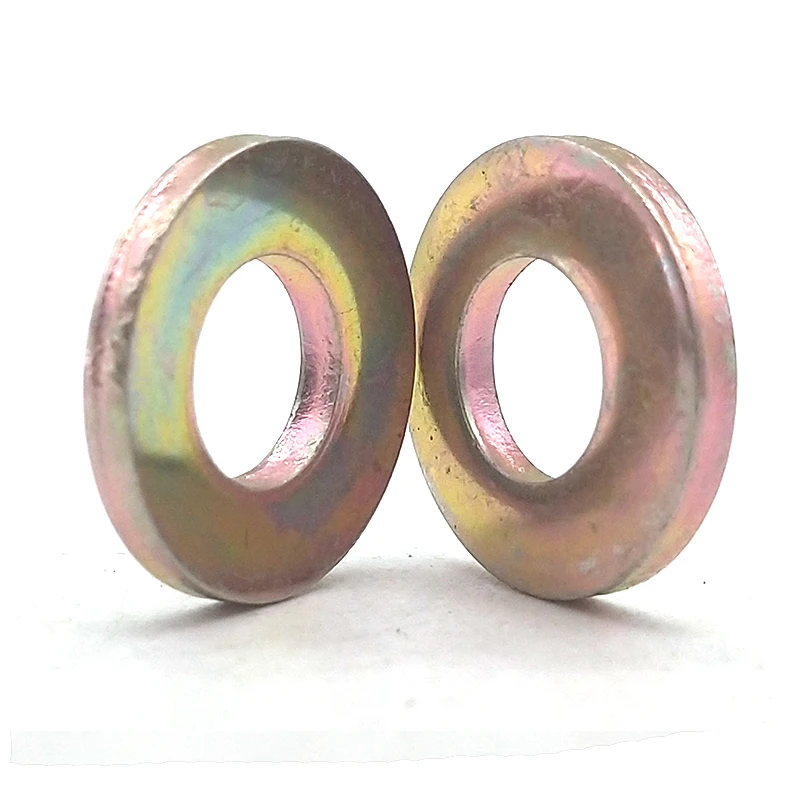 In stock high quality nut washer machine making chrome and zinc self lock flat washer with different size