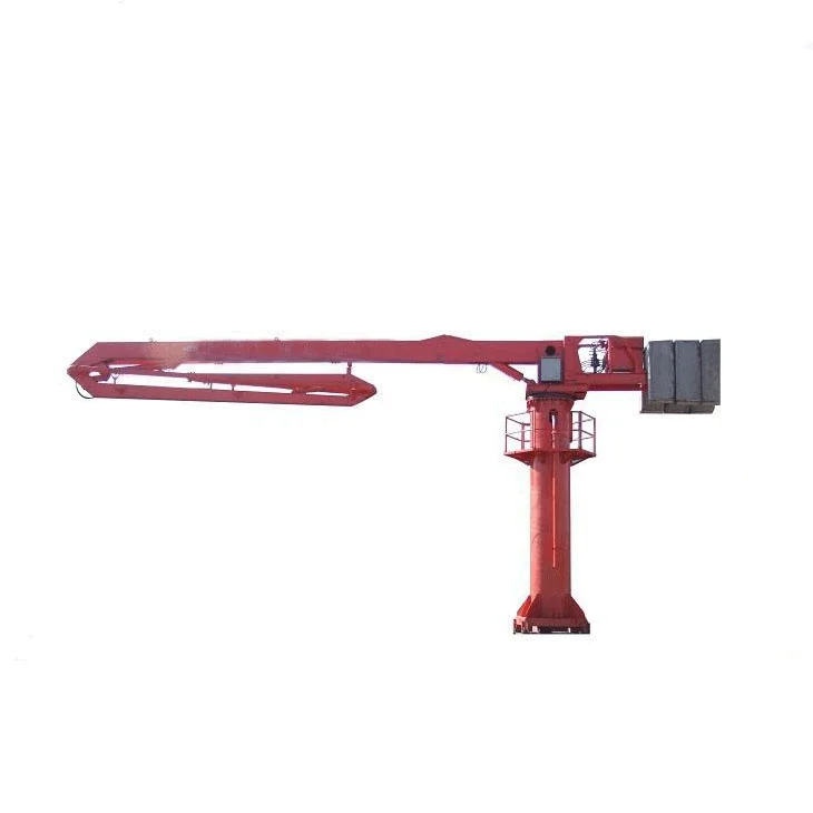 Concrete pump Distributor/13m 15m 18m Mobile Spider Concrete Placing Boom For Concrete Machinery
