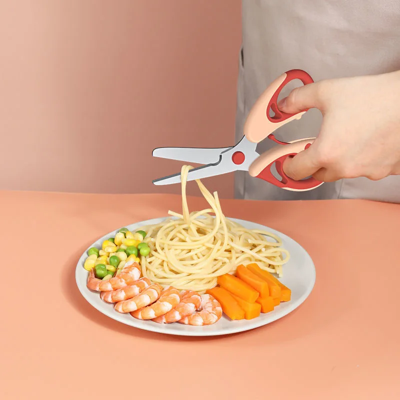 Stainless steelscissors for cutting meat and vegetables, food scissors children scissors