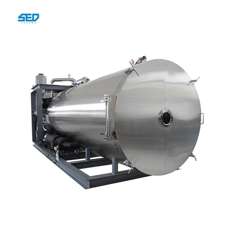 Commercial Vacuum Freeze Dryer For Fruit Vegetable Food Freeze Drying Machine Equipment