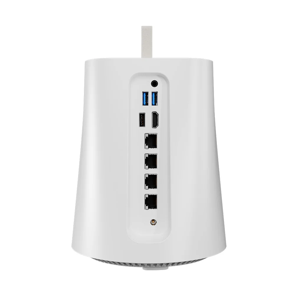 Hot Sale 2-Bay NAS N1 A-MD A-thlon 3050e 4x GbE LAN  Attached Storage Media Server Private Cloud Firewall Soft Router Mini PC