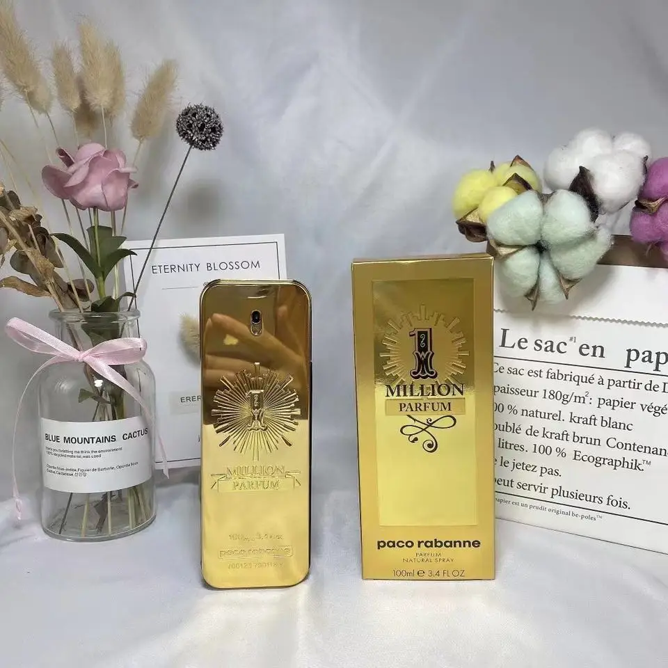 Wholesale Hot Quality 100ml Famous Brand 1:1 Fragrance Million Parfum Long Lasting Men Perfume