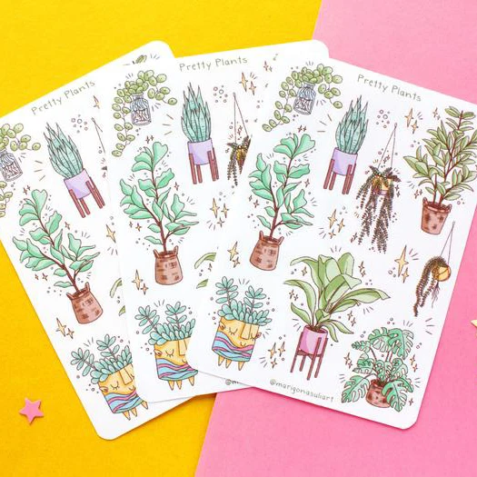 Прозрачные водонепроницаемые наклейки для ежедневника и ежедневника