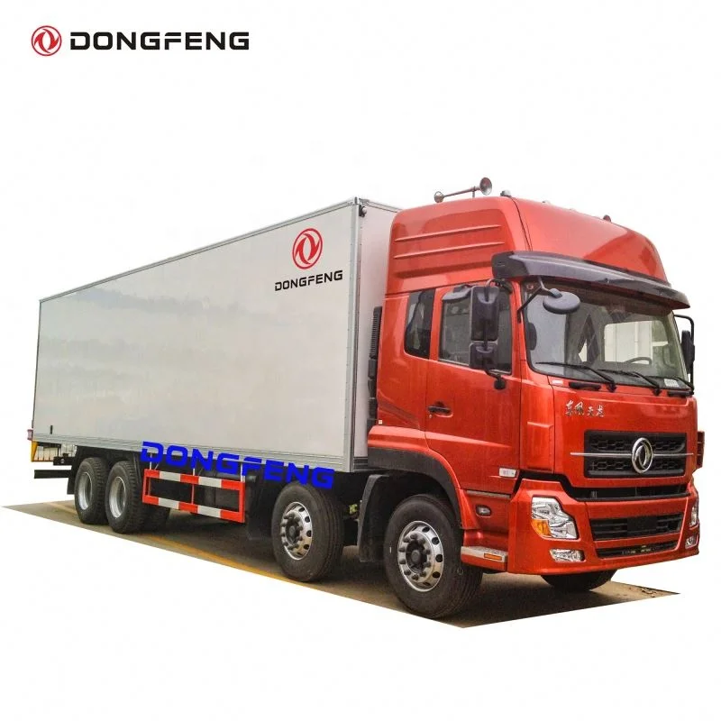 Dongfeng LHD and RHD delivery van prices frozen refrigerated truck body