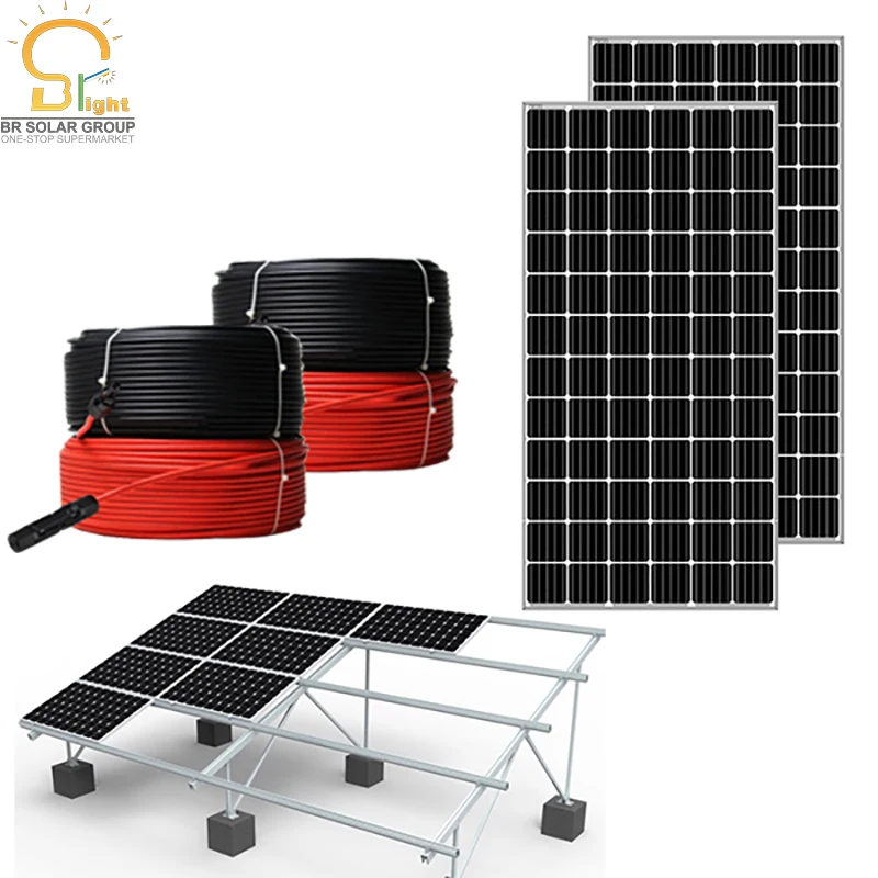 BR Solar Pv Module 450w 550w monocrystalline solar Panel solar module