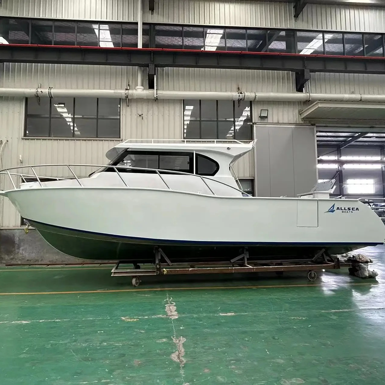 Profisher 9.6m/29ft Aluminum Alloy Yacht Large Space with Comfortable Colors and Many Choices for Fishing Boats
